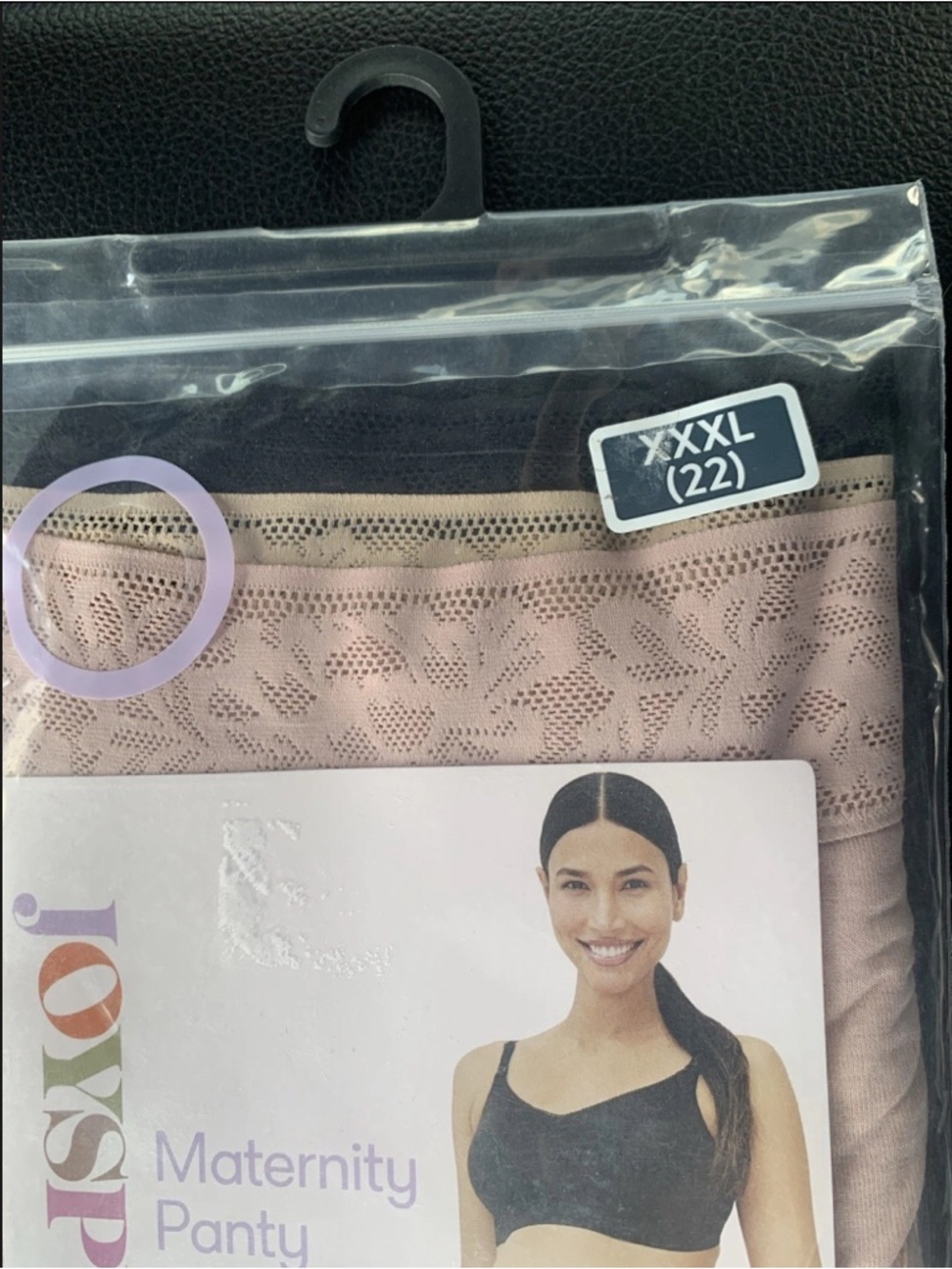 2/$20 Joyspun Maternity Panty Under Belly Lace Waistband 3 Pair XXXL (22) - Picture 2 of 7